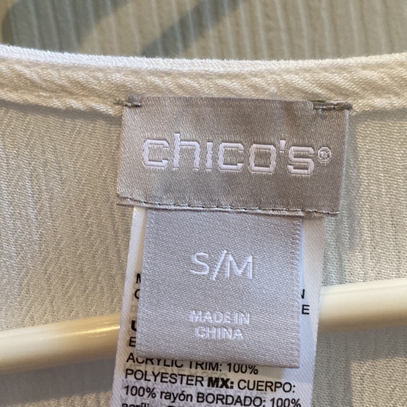 EUC Chico’s white coverup - Picture 3 of 6